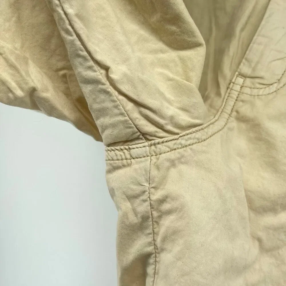Tommy Bahama Men’s Khaki Cotton Chino Shorts 38 Flat Front Casual 9.5” Inseam